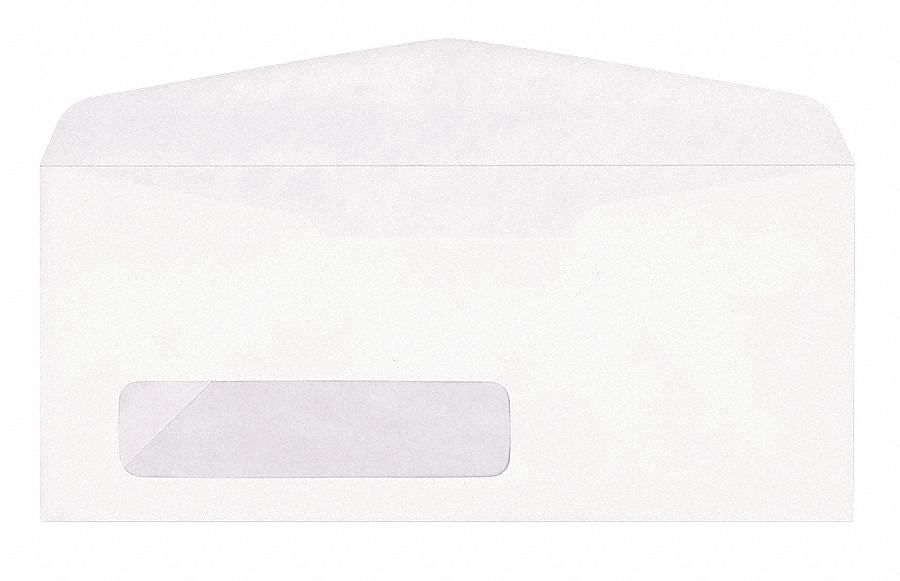 Envelope, Window, White, PK500