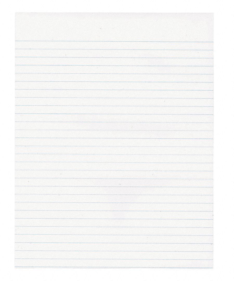 Writing Pad, GlueTop, 8 1/2x 11, PK12