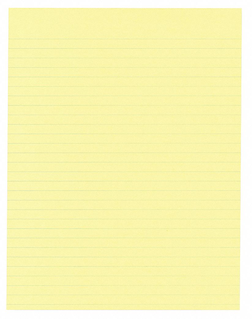 Writing Pad, GlueTop, 8 1/2, Can, PK12
