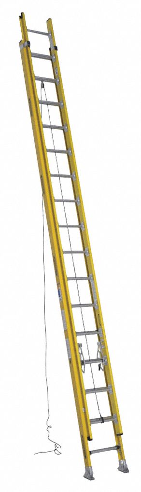 Extension Ladder, Fiberglass, 32 ft., IAA