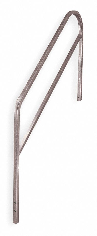 Stair Unit Handrail, Aluminum, For MASU03