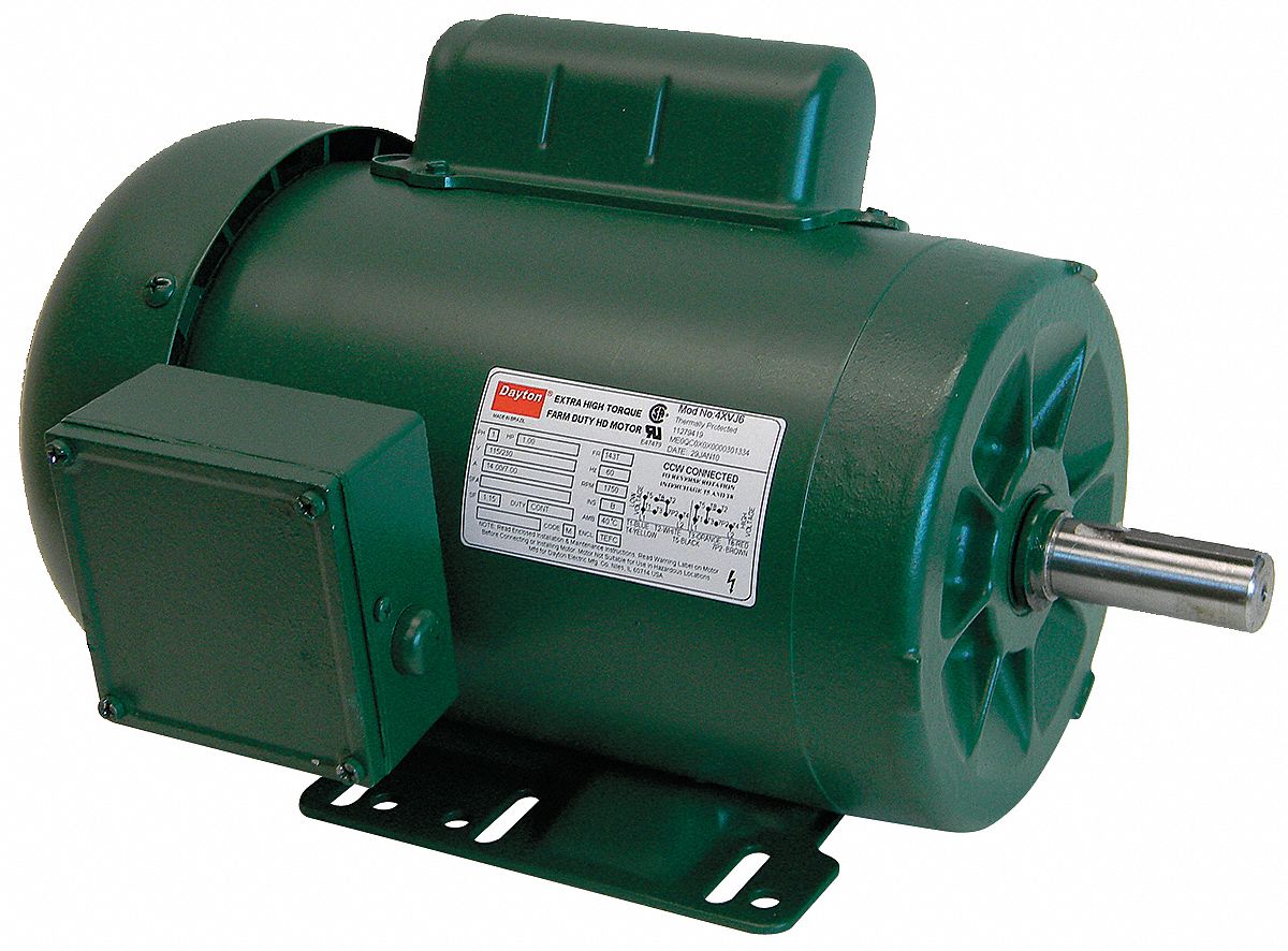Frm Dty Mtr, CapStrt, TEFC, 1-1/2hp, 1750rpm