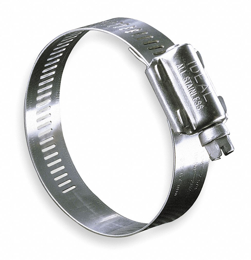 Hose Clamp, Min.Dia.1-1/4, SAE 262, PK10