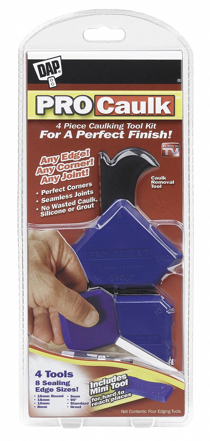 Finishing Tool, Caulk, Blue, Plastic