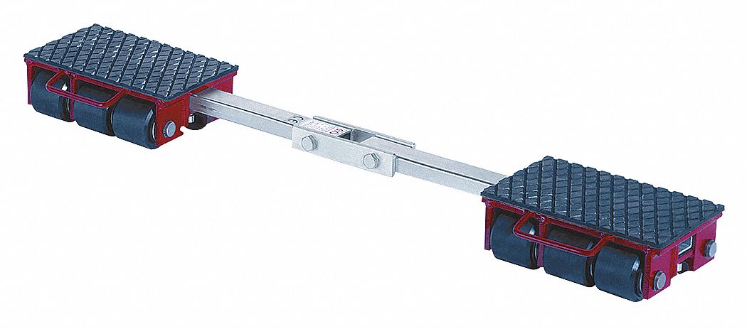 Machine Dolly, 19, 800 lb., Steel