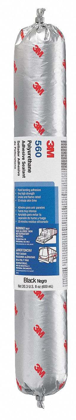 Polyurethane Sealant, 600mL Sausage, Black