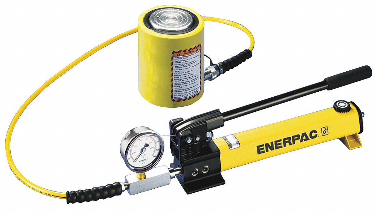 Pump/Low Height Cylinder Set, 50 Ton Cap