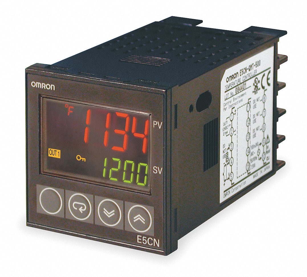 Temp Controller, Digital, 120-240V, Relay3A