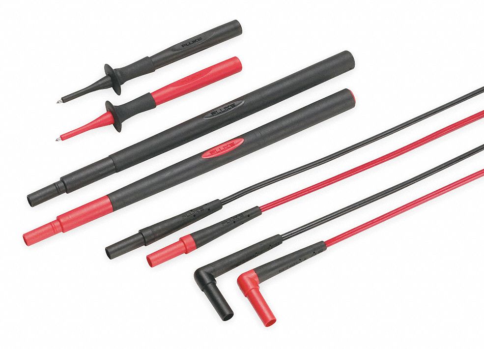 Test Lead Kit, 59 In. L, 10A, 1kVAC