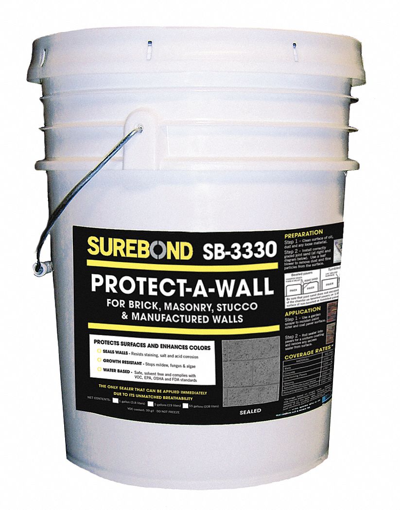 Sealer, 5 gal, Clear, Epoxy, Semi Gloss