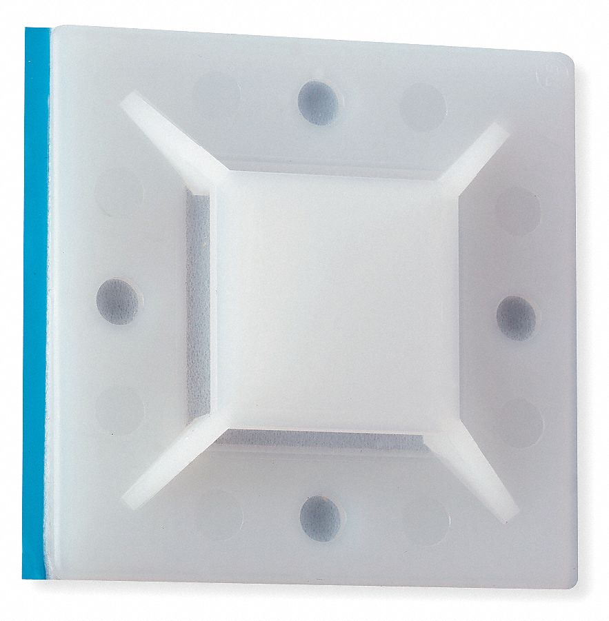 Cable Tie Mounting Pads, Pk25
