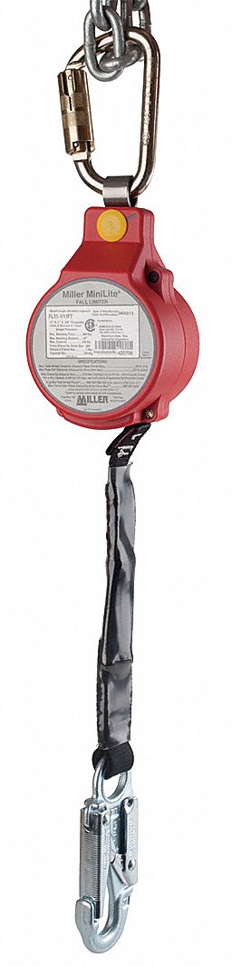 Fall Limiter, 11 ft., Plystr , 310, 400 lb.