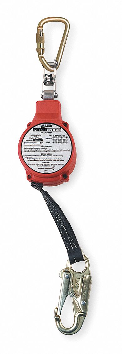 Fall Limiter, Polyester , 310, 400 lb.
