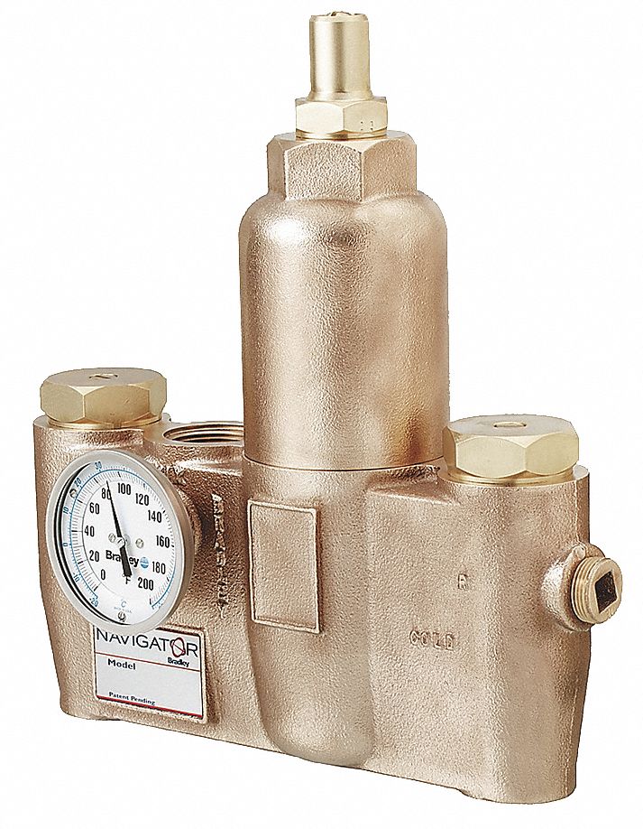 Thermostatic Mixing Valve, 1 x 1 1/4 In