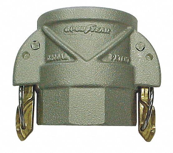 Female Coupler, Female NPT, 1-1/2 In, Alum