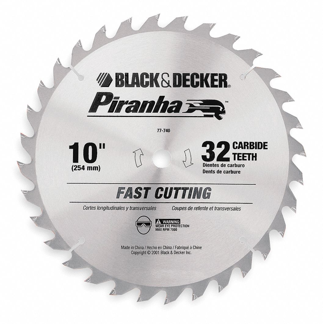 Circular Saw Bld, Crbde, 10 In, 32 Teeth