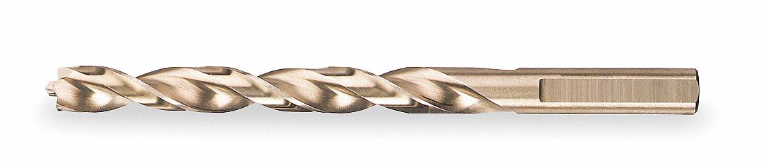 Pilot Point Drill, 15/64, HSS, Gold Oxide