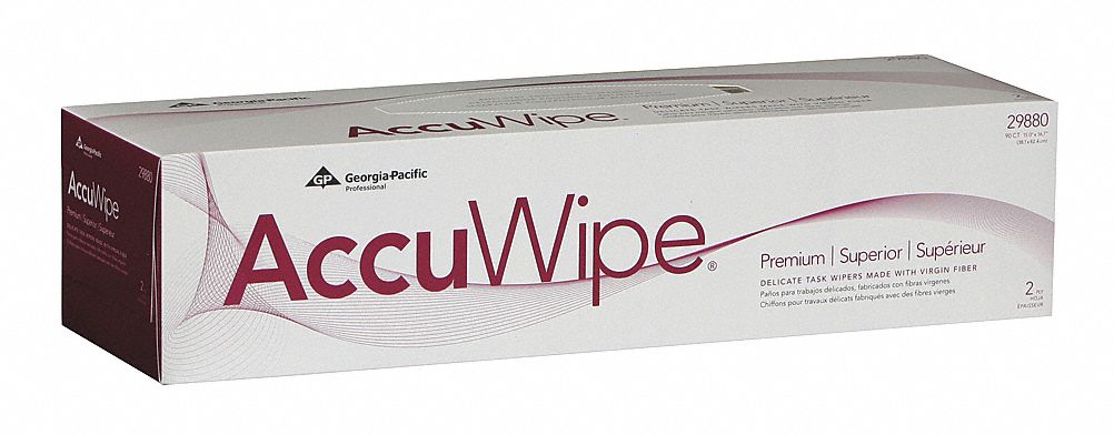Delicate Task Wipes, White, PK 1350