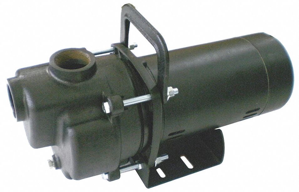 Transfer Pump, 1 HP, Cast Iron