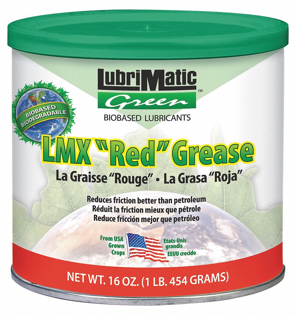 LMX Red Grease, Tub, 16 oz