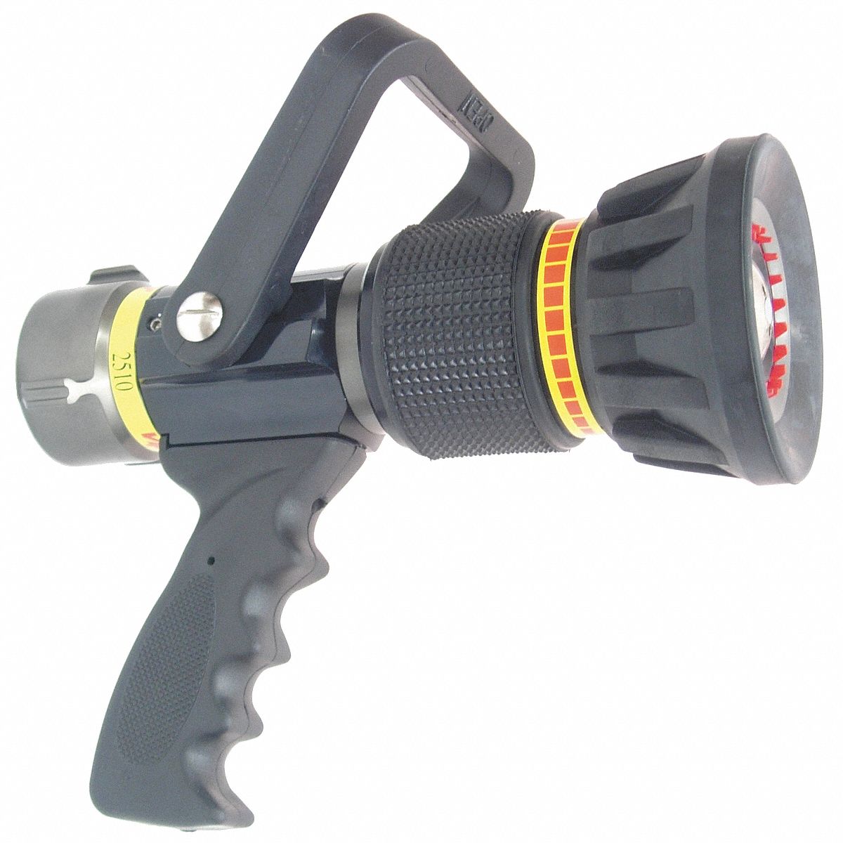 Fire Hose Nozzle, 1-1/2 In., Black