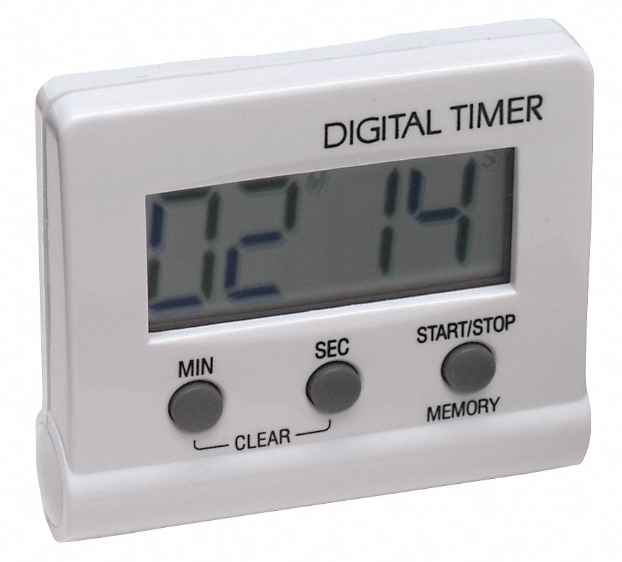 Count Down Timer, 2 1/2 Hx2 1/2 Wx1/2 D