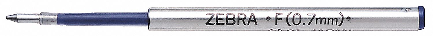 Ink Refill, Ballpoint, Blue, Fine, PK2