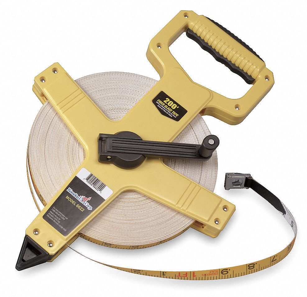 Measuring Tape, Eng, 300 Ft, ABS