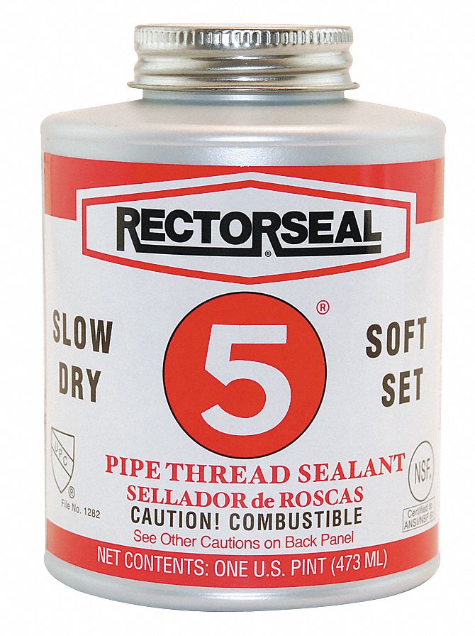 Pipe Sealant, Multi-Purpose, 16 oz Can, Ylw
