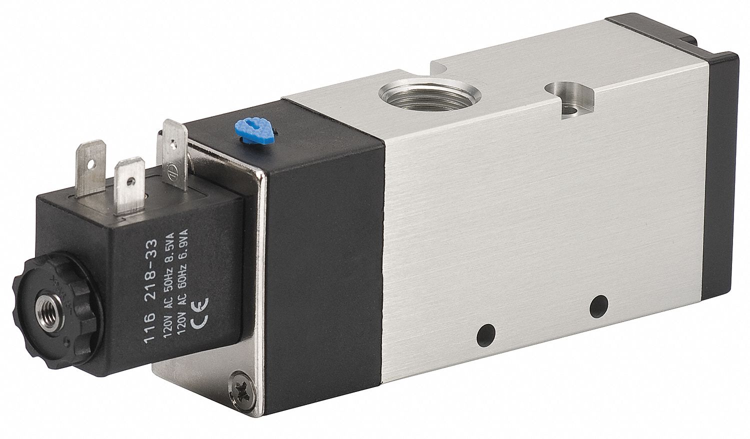 Solenoid Air Valve, 3 Way, 2 Pos, 1/2 NPT