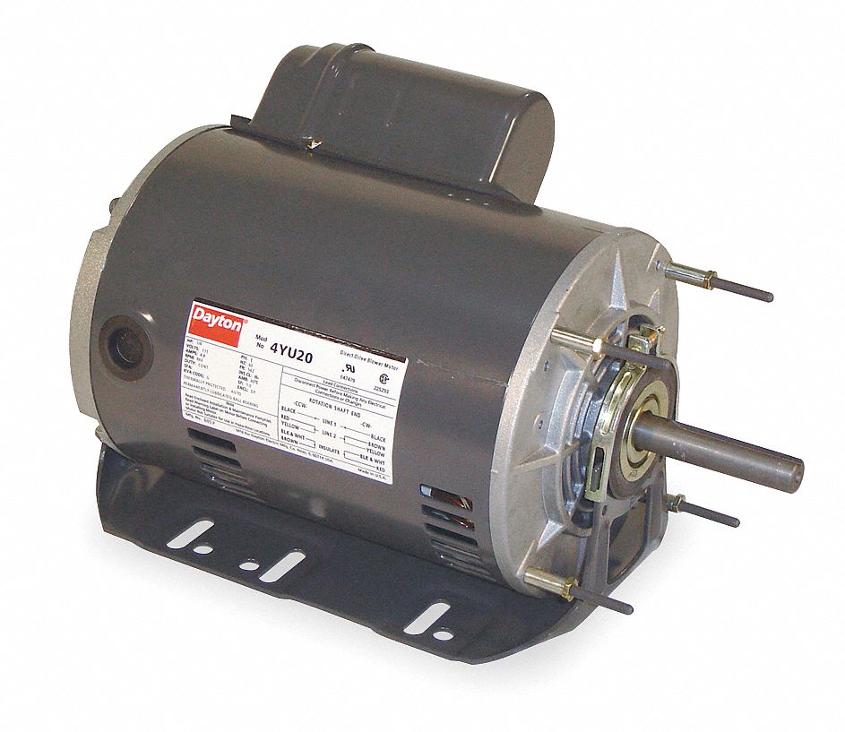 Motor, PSC, 1/3 HP, 860 RPM, 115V, 56HZ, OAO