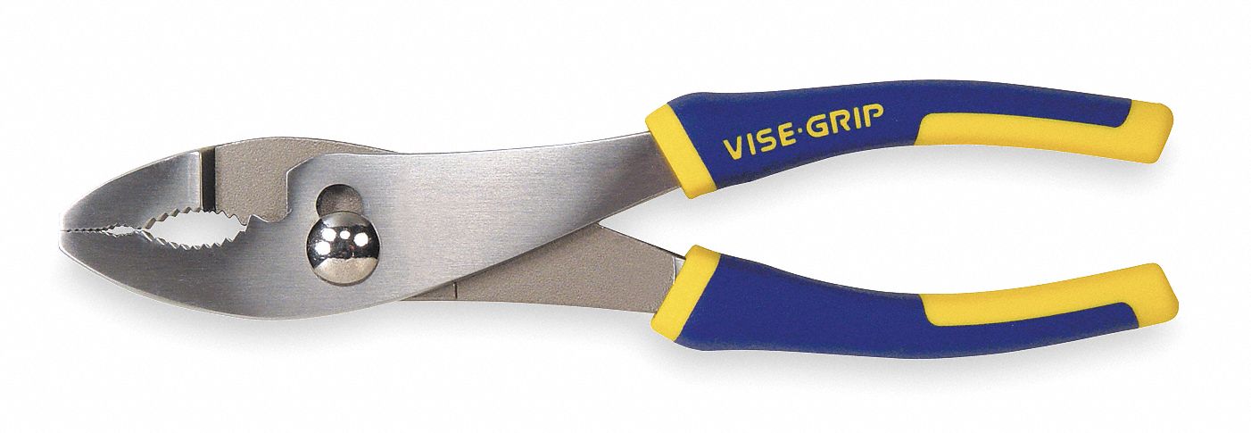 Slip Joint Plier, 8 In, Cushion Grip