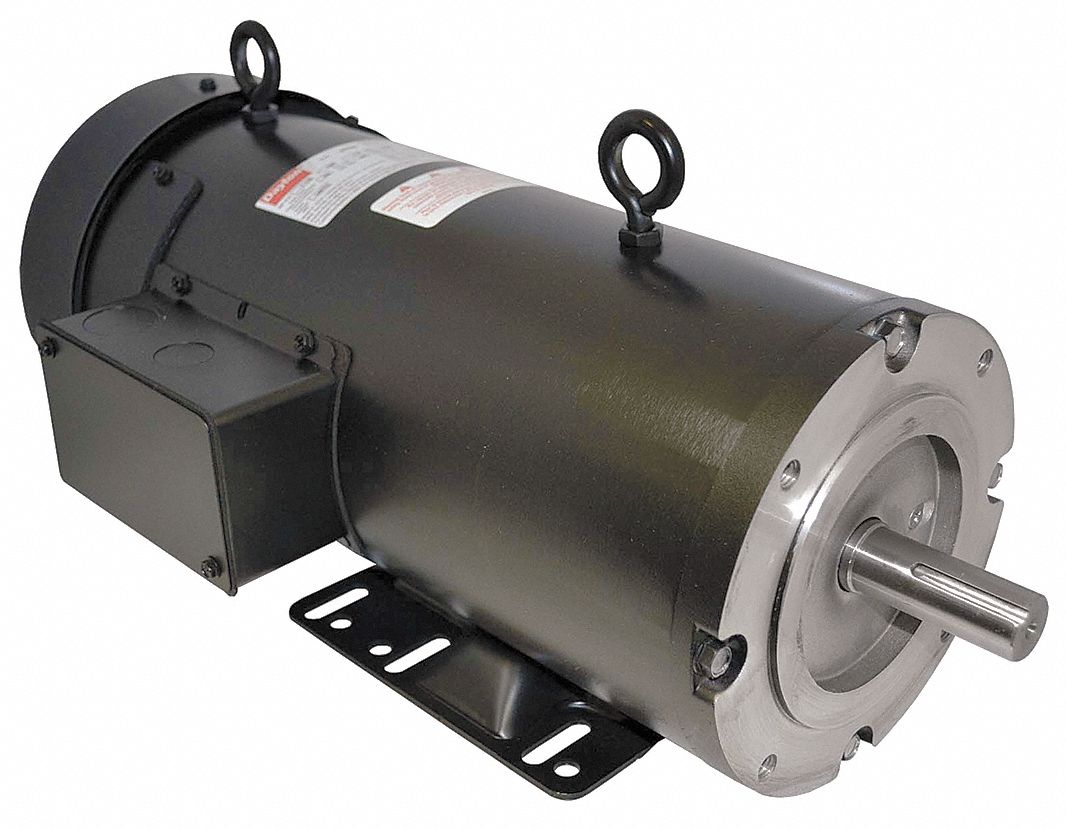 DC Motor, PM, TEFC, 2 HP, 1750 rpm, 180VDC