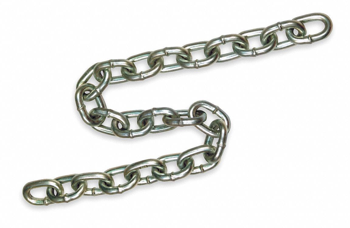 Chain, Grade 30, 3/8 Size, 20 ft., 2650 lb.