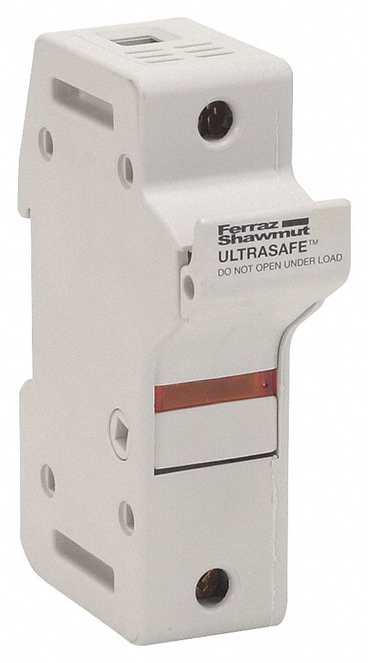 Fuse Holder, US3J, 1 Pole, 30A, Indicating