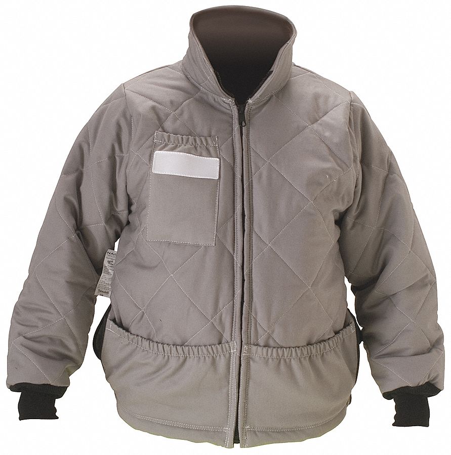 Flame-Resist Jacket Liner, Gray, 4XL, HRC 4