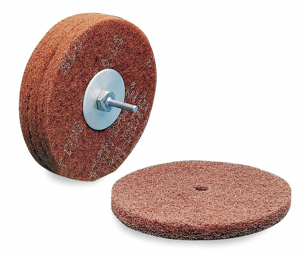 Arbor Mount Sanding Disc, 6x1/4in, VF, AlO