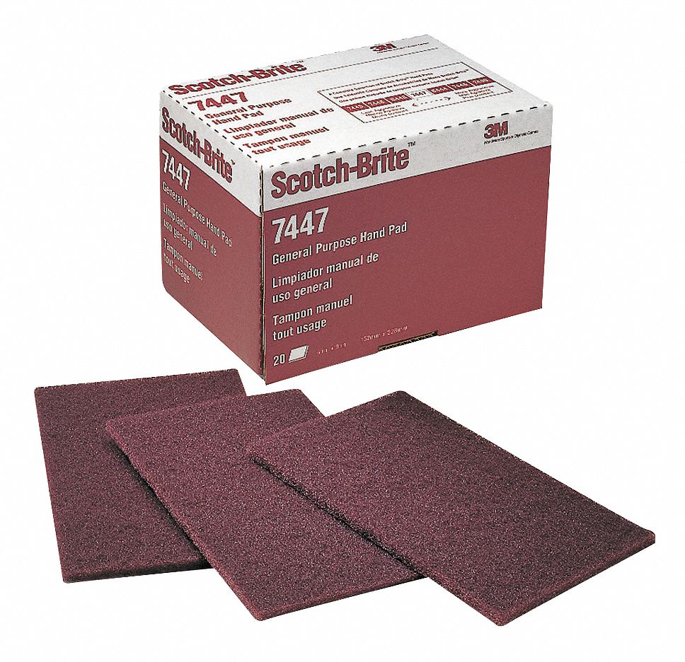 Sanding Hand Pad, Alum. Oxide, VF