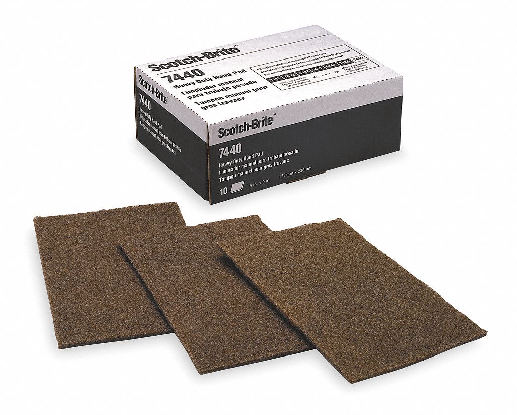 Sanding Hand Pad, Alum. Oxide, Medium