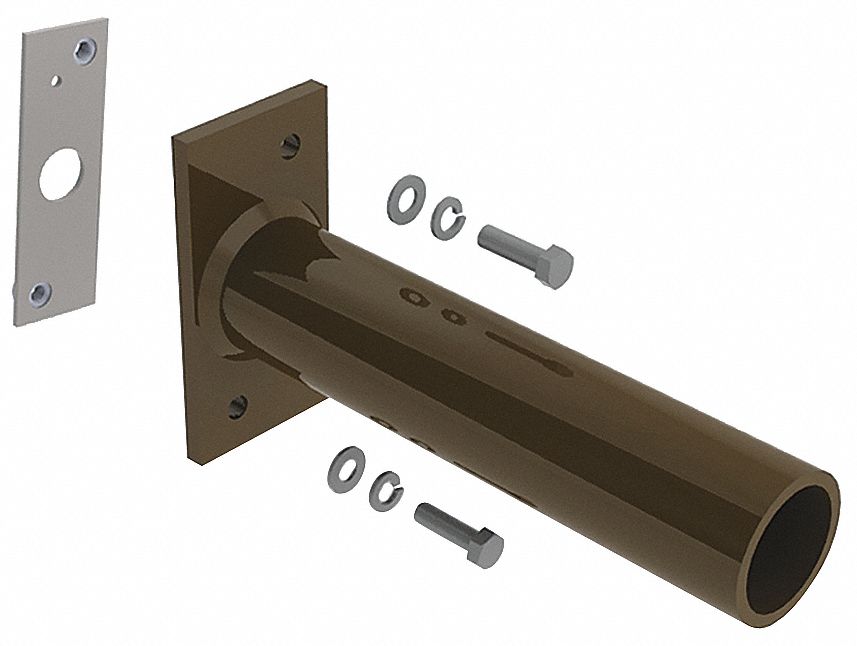 Adapter, For Square Pole, Dark Bronze
