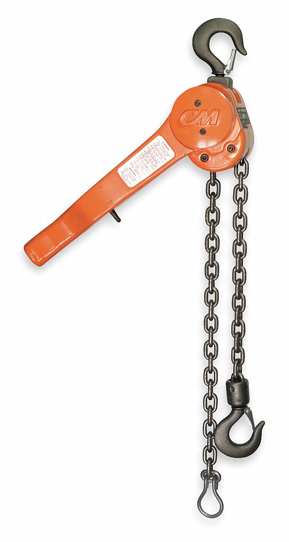 Puller, Ratchet, 3/4T, 10Ft Lift, Rated 45Lb