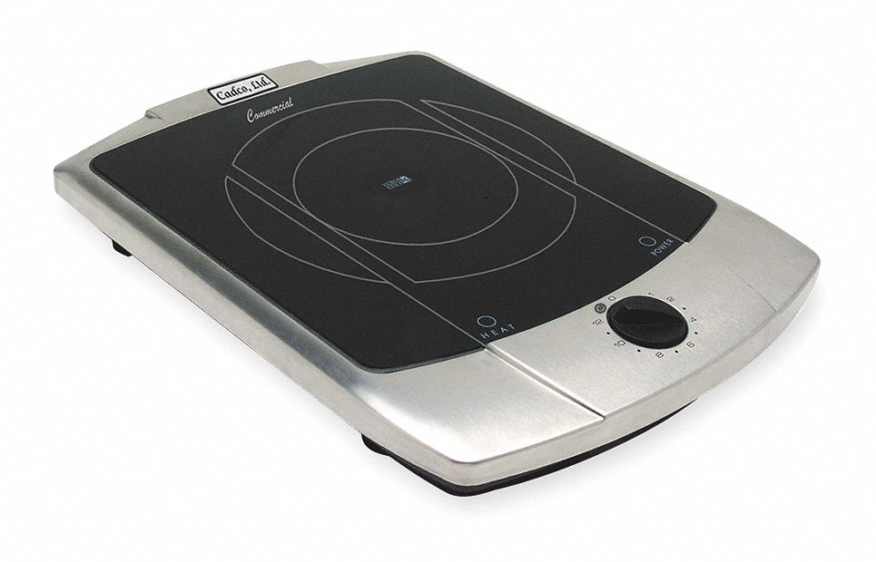 Table Range, 1500 W, 120 VAC, Solid Element