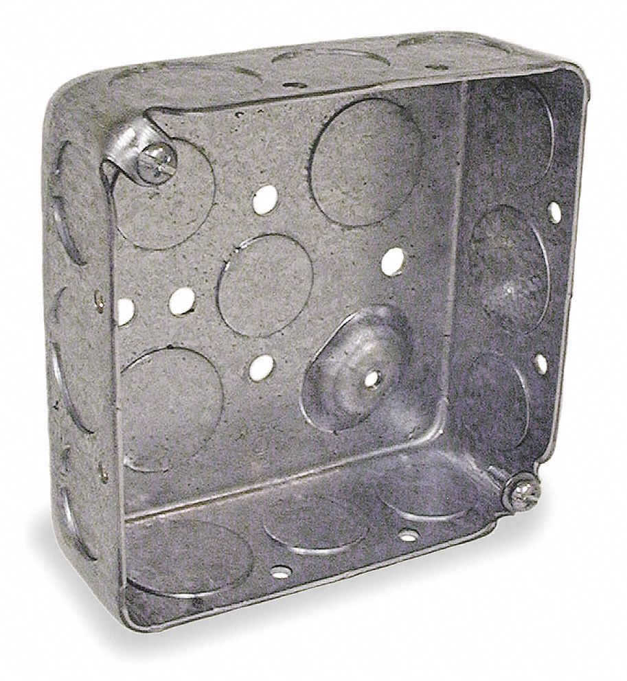 Box, Square, 4 X 1.5 In