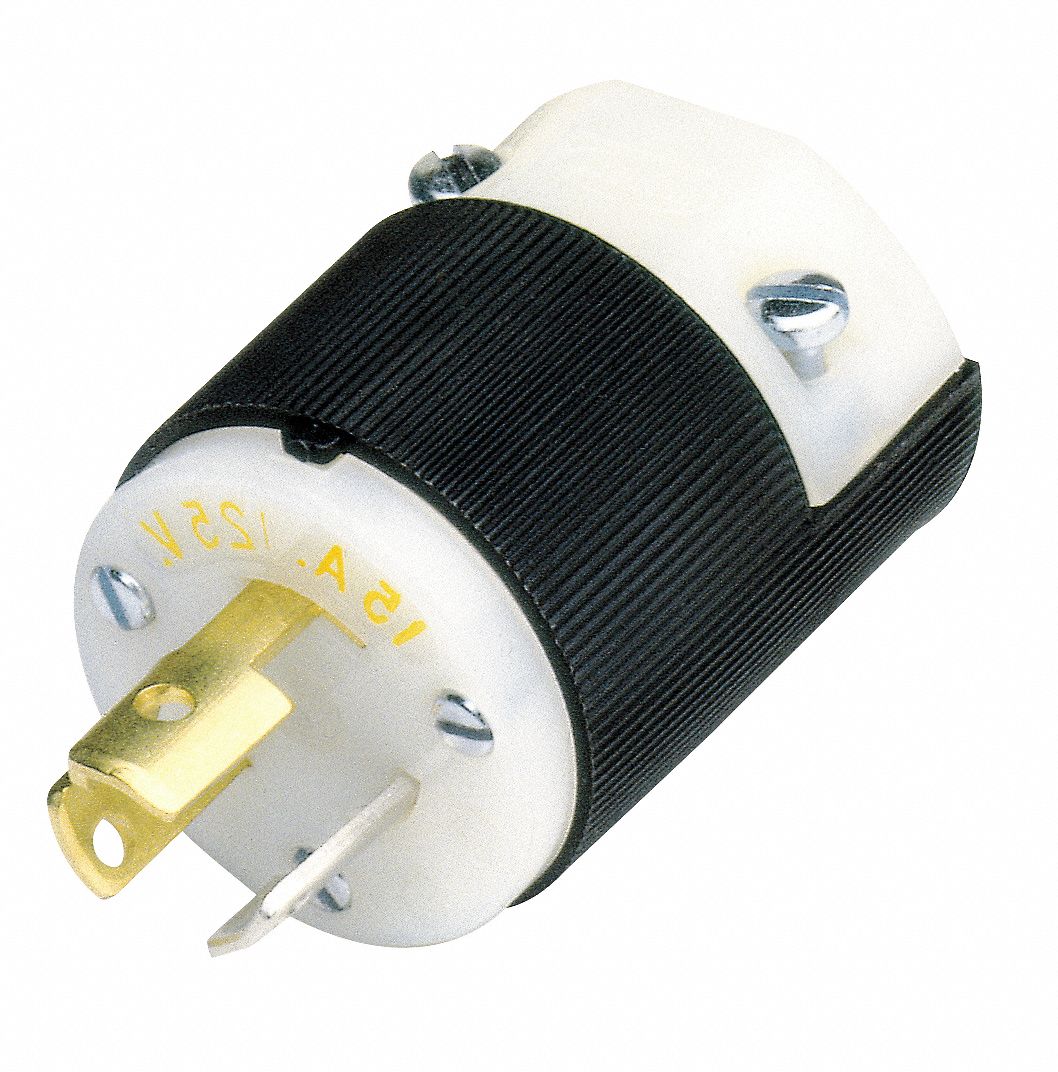 Plug, Locking, 15 A, L7-15