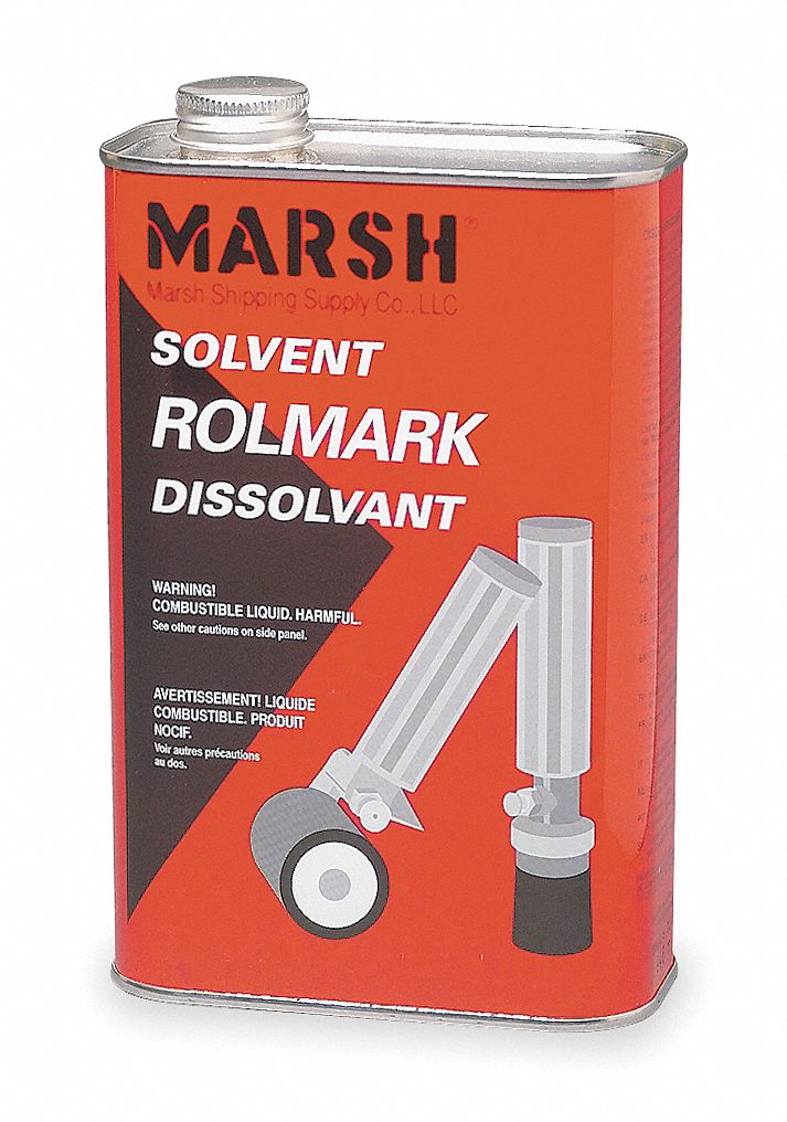 Rolmark Solvent Cleaner, 32 oz.