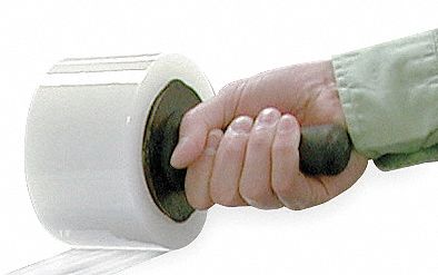 Hand Stretch Wrap, Clr, 1500ft.L, 3In W, PK2