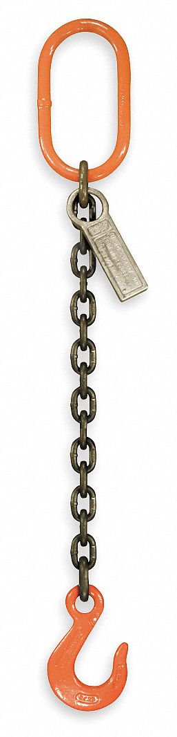 Chain Sling, G80, SOS, Alloy Stl 800, 7 ft L