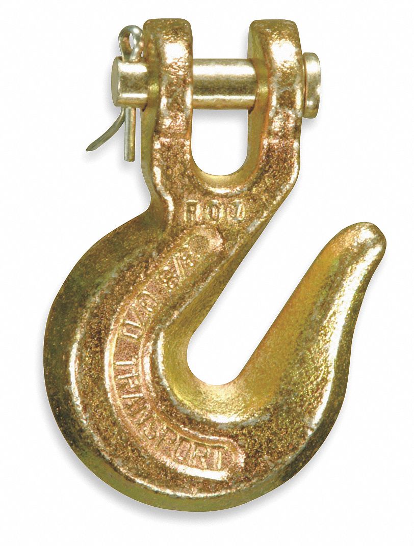 Clevis Hook, Grab, 1/2In, 12, 000Lb, Grade 80