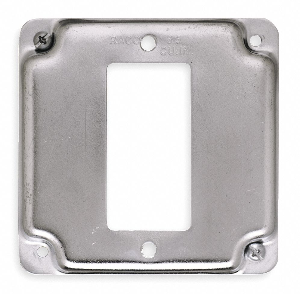 Cover, 4x4, GFCI Receptacle