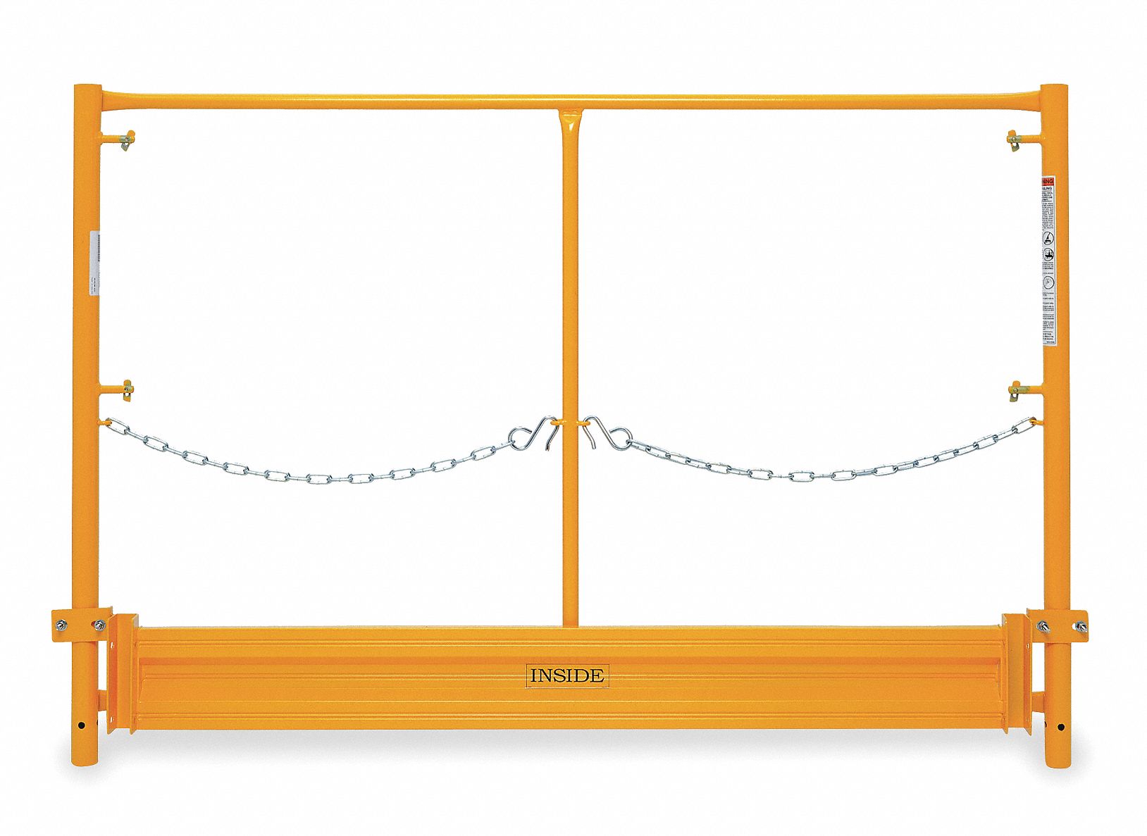 Scaffold Guard Rail, 5 ft. L, 42 In. H